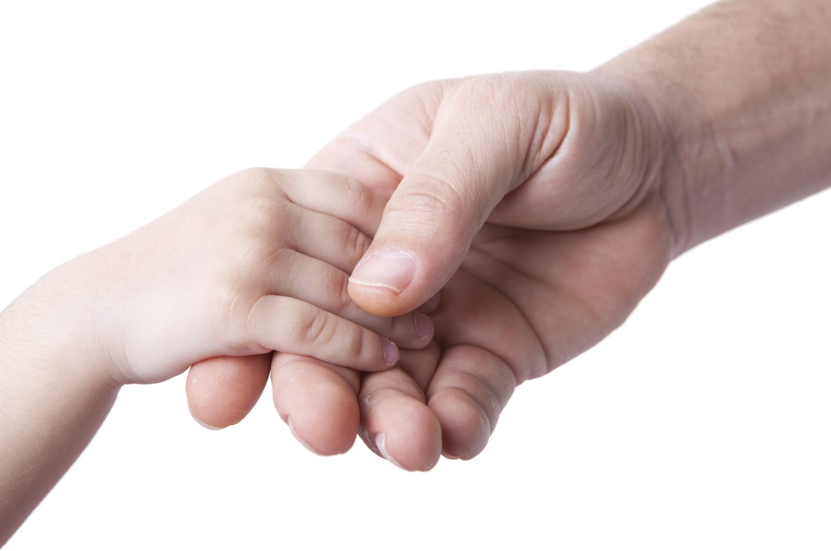 Adult-and-child-hands