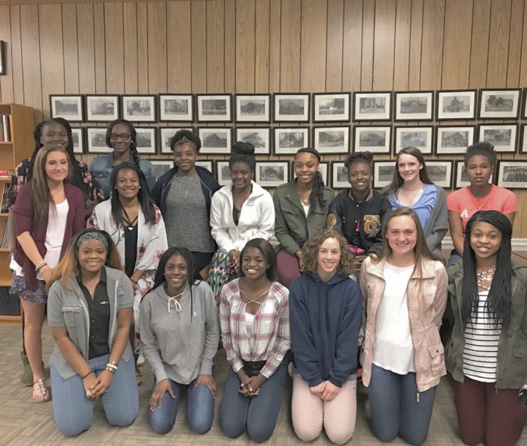 TCHS Girls Basketball Team Honored by Tattnall BOE