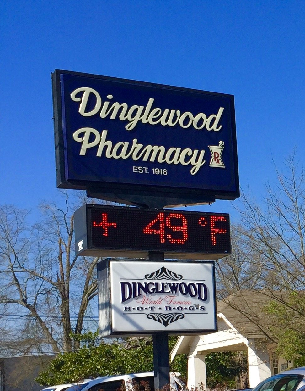 sign at dinglewood