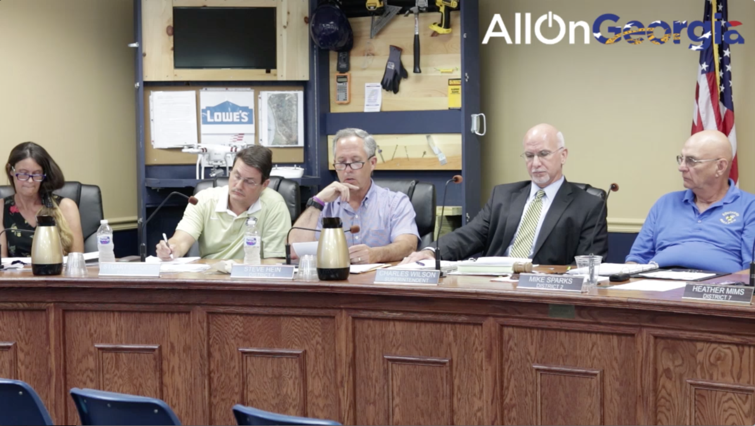 Steve Hein during Board Member comments