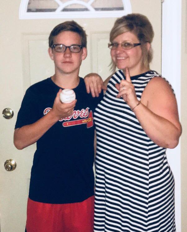 Home Run Tribute Ball Finds the Fan Who Needs it Most - AllOnGeorgia