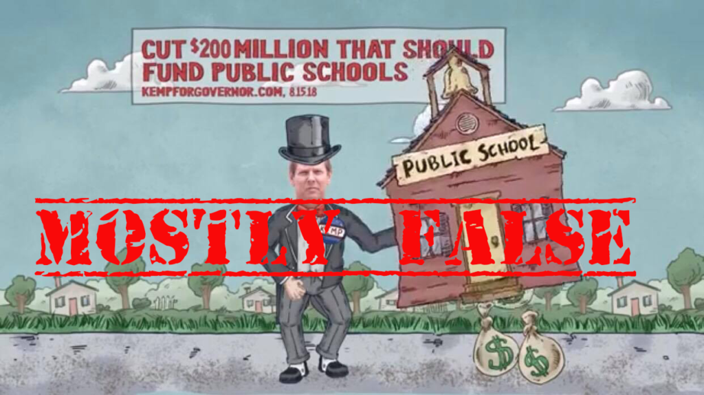 kemp ad on private schools