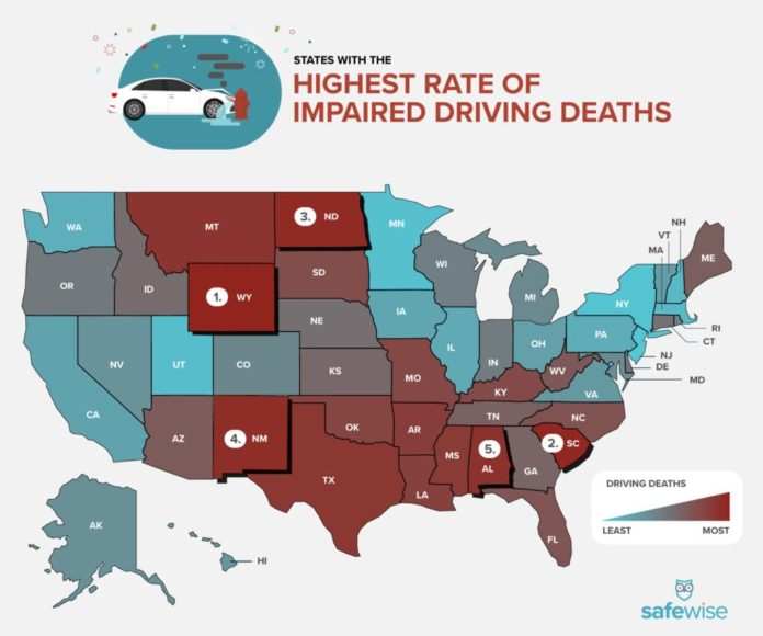 Where Does Georgia Rank For Fatal Dui Wrecks Allongeorgia