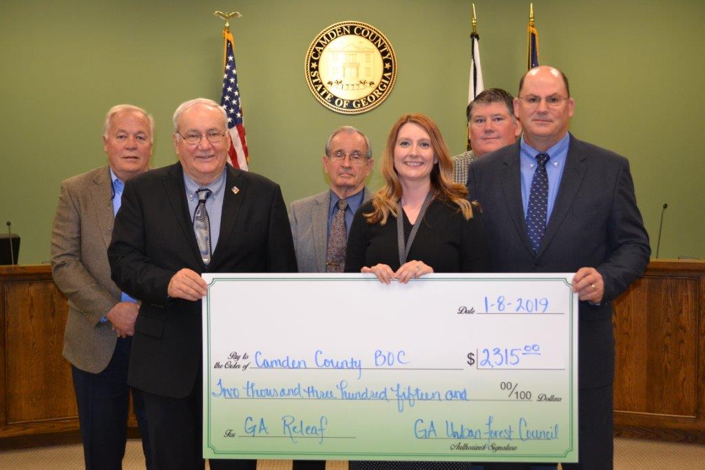 Camden County Receives Grant to Replant Trees