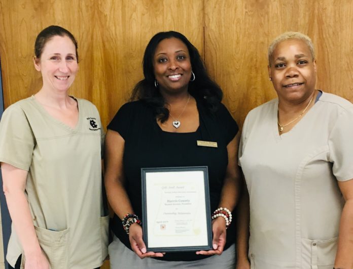 HCSD Gold Scroll Award photo April 2019