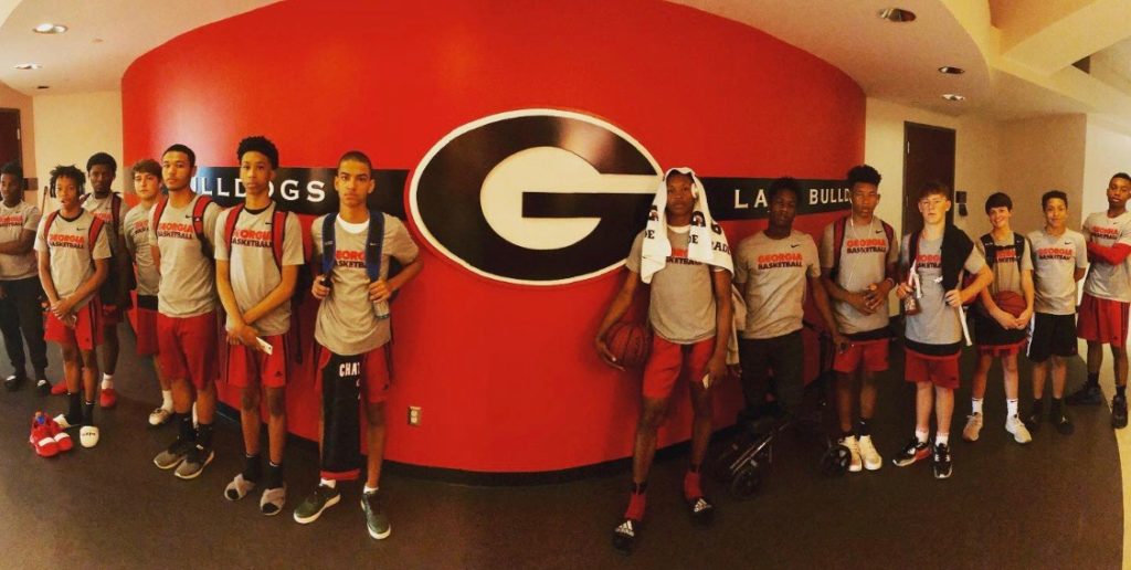 Indians attend UGA Basketball Camp