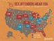 Map Monday States With The Most Sex Offenders Per Capita Allongeorgia