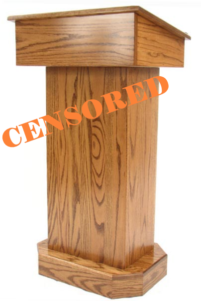 censor podium