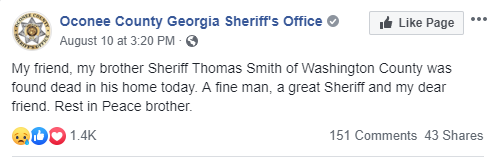 oconee county sheriff
