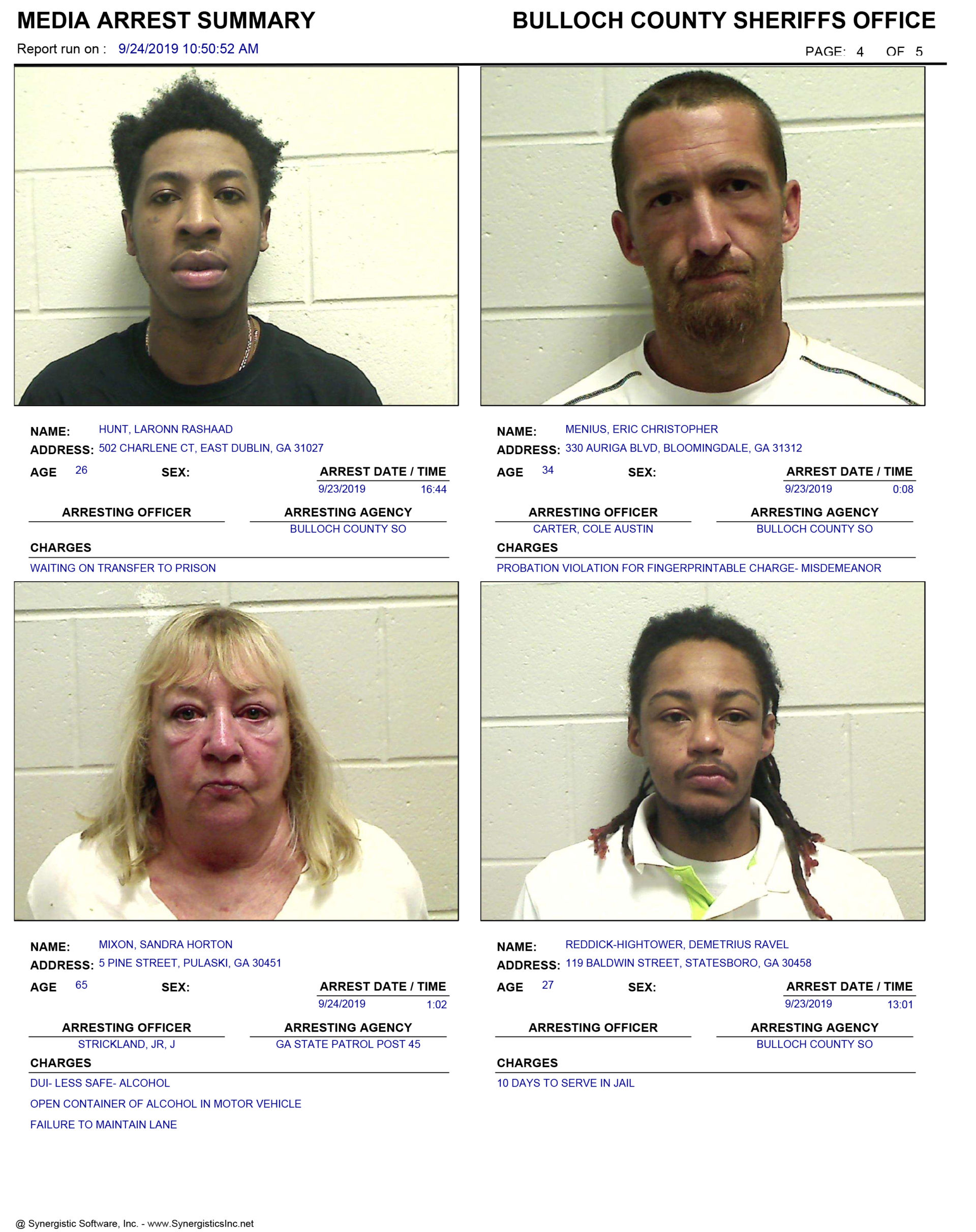 Occ Bookings Monroe La - ckroql2