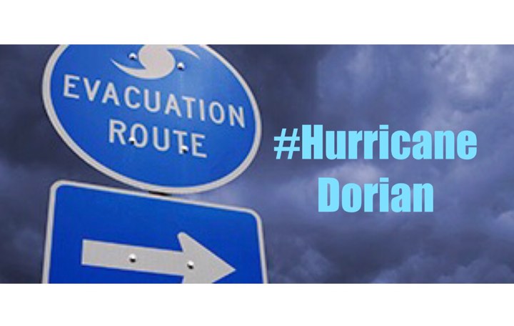 hurricane dorian evacuation route