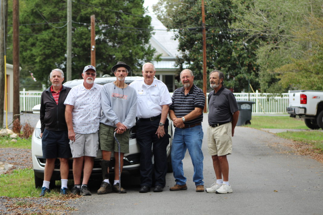 Back Alley Gang of Lyerly Recreates Photo 63 years later