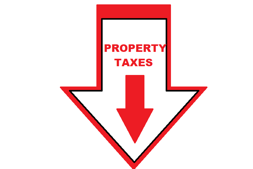property tax decrease
