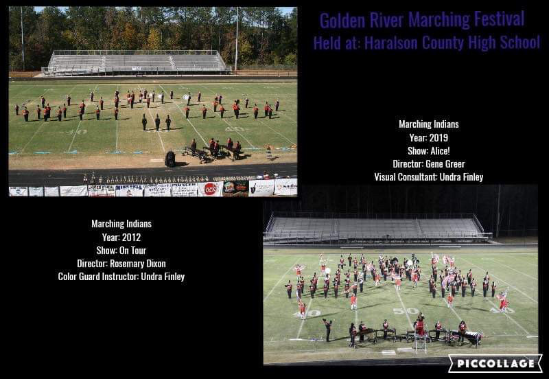 Chattooga Marching Indians Perform at Golden River Festival