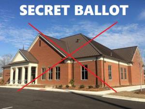 secret ballot
