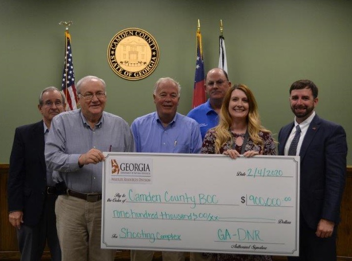 Camden County Receives $900,000 for Recreational Shooting Complex