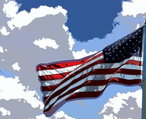 artistic-american-flag