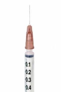 plastic-syringe vaccine