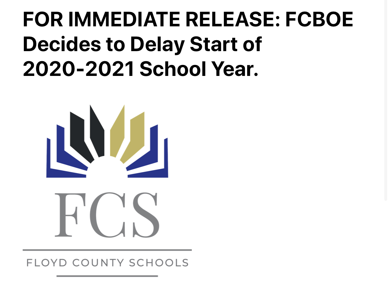 FCBOE Decides To Delay Start Of 2020 2021 School Year AllOnGeorgia