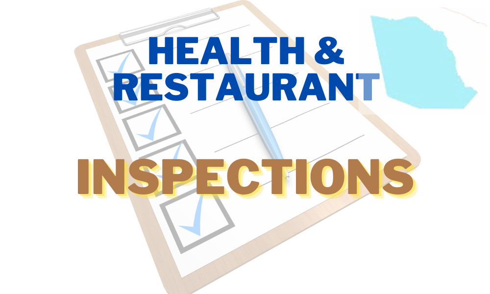 Evans Health Inspection