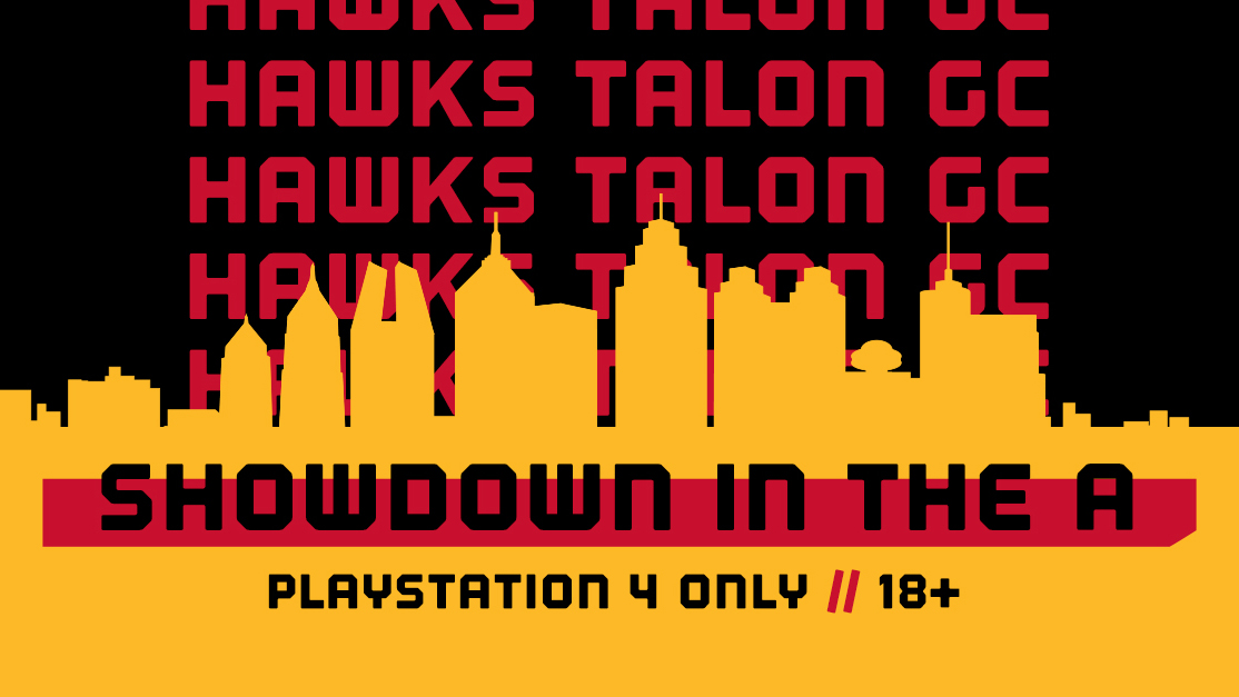 Hawks Talon GC Showdown in the A – Graphic