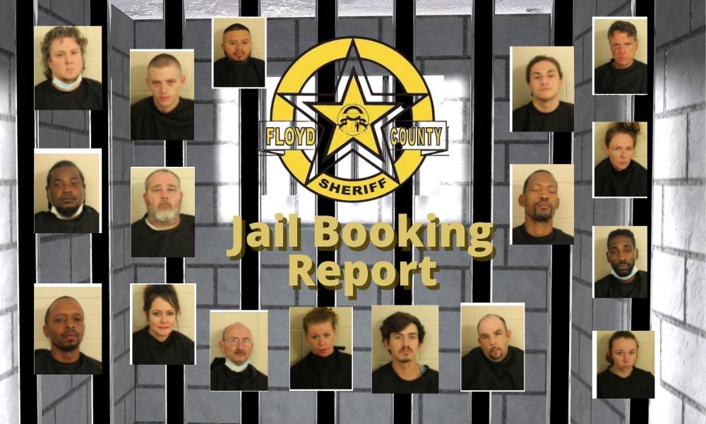 Jail Booking Report 11.6.20