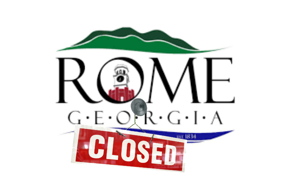 rome ga closed