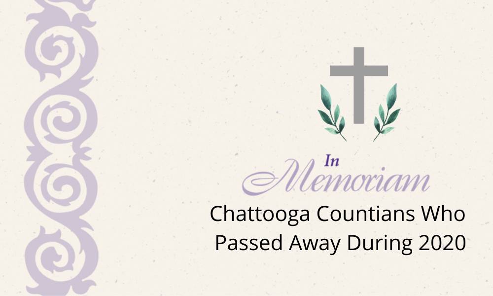 of Chattooga Countians Who Passed Away During 2020