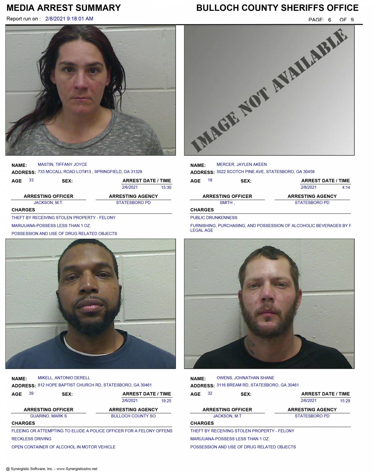 Bulloch County Ga Arrests - w7ekjai