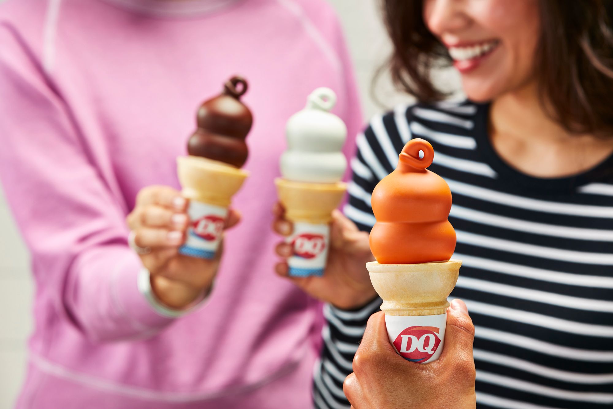 Dreamsicle Dipped Cone spring dq march 2021