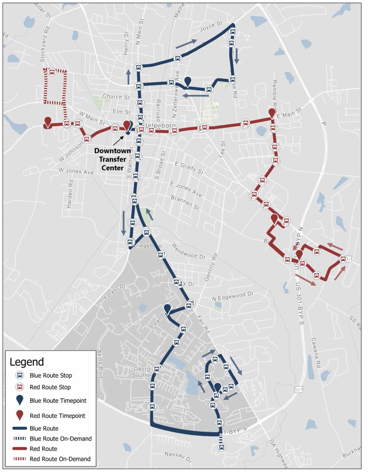City of Statesboro Transit Projected to Begin This July