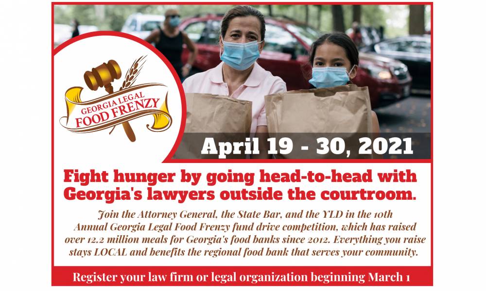 Ag Chris Carr Announces 10th Annual Legal Food Frenzy To Benefit