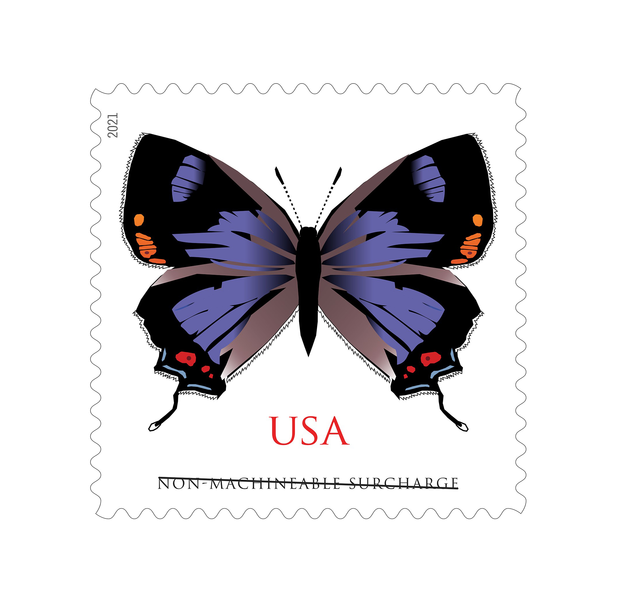 Colorado's Hairstreak Butterfly Featured on New Stamp for Irregularly  Shaped Cards - Newsroom 