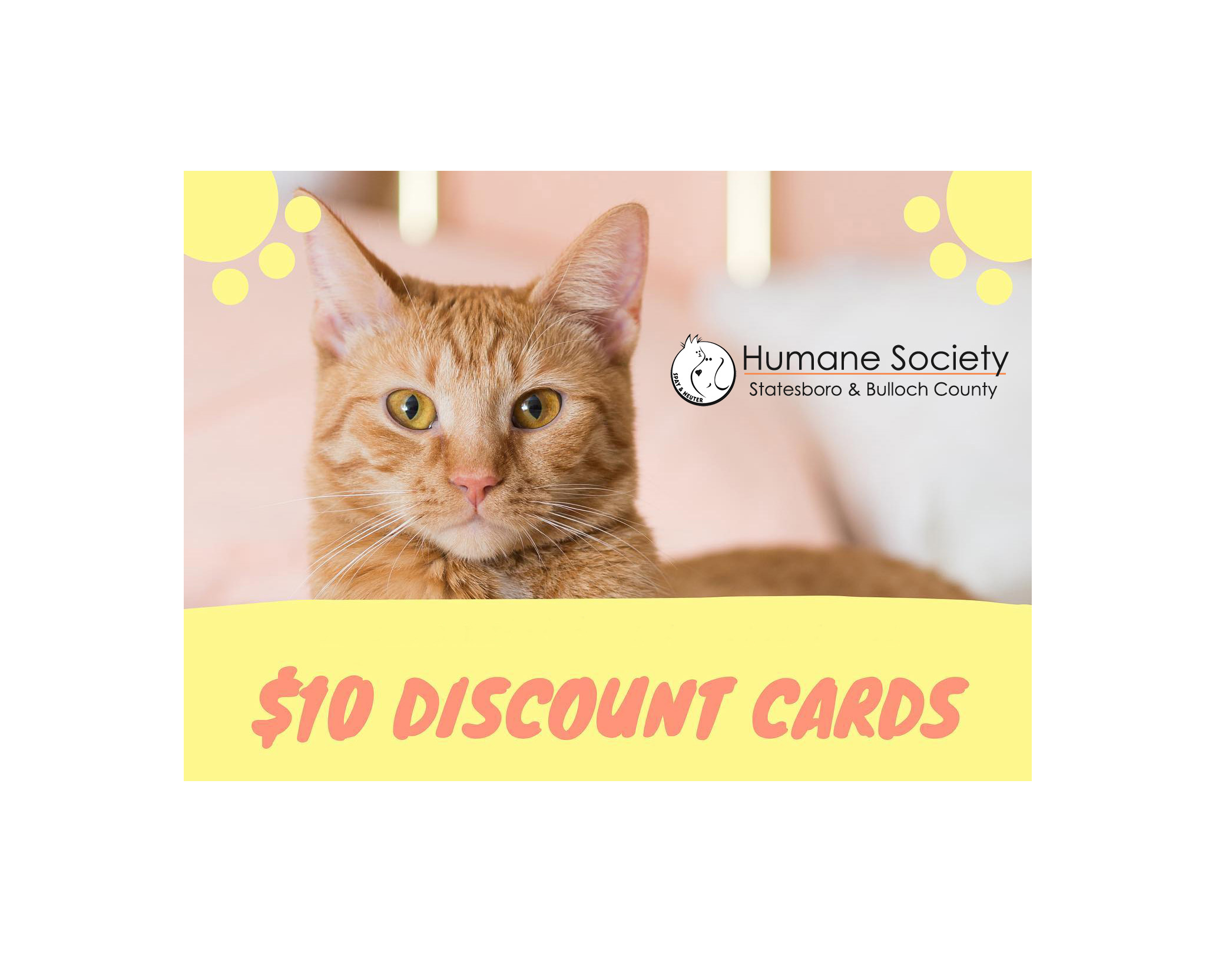 humane society discount card march 2021