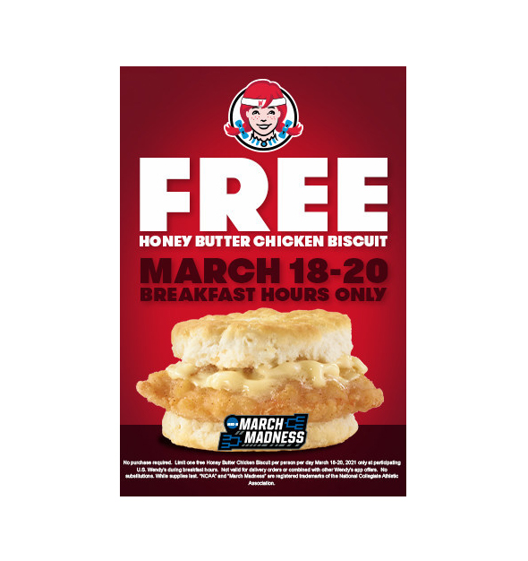 Wendys Breakfast March Madness