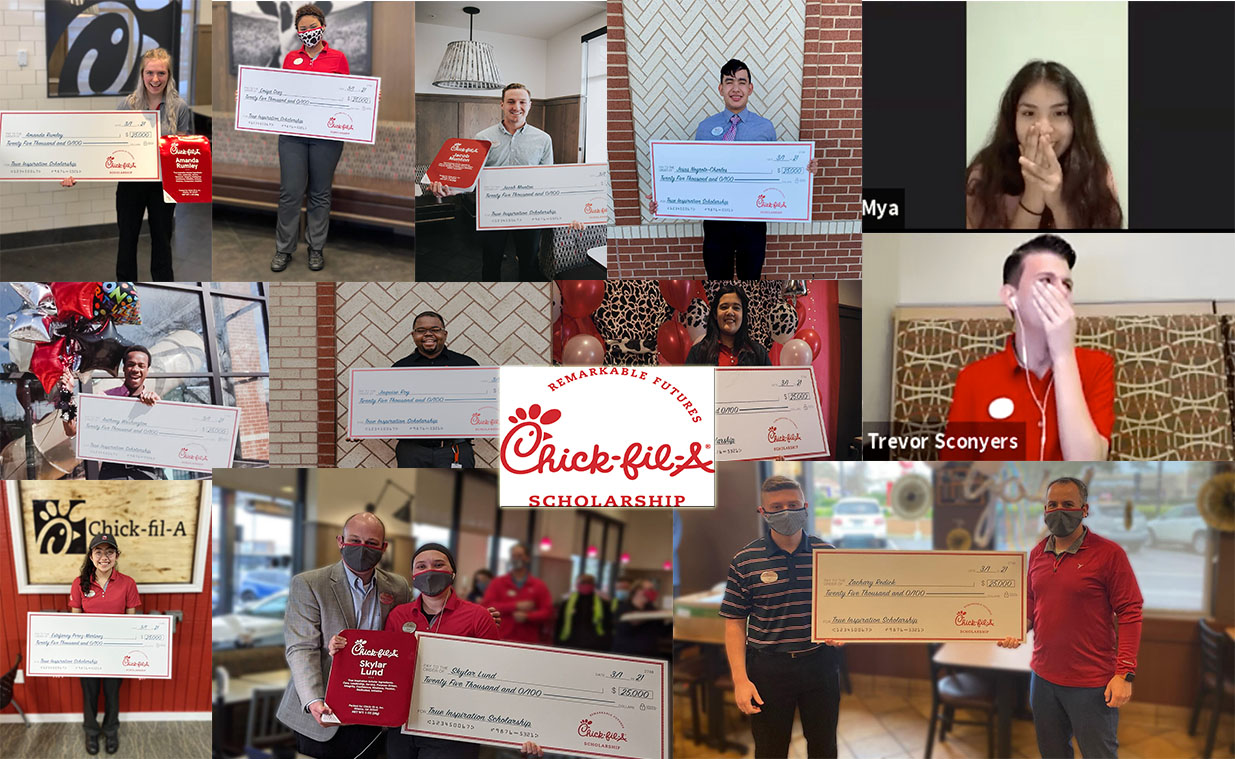 chick fil a scholarships 2021