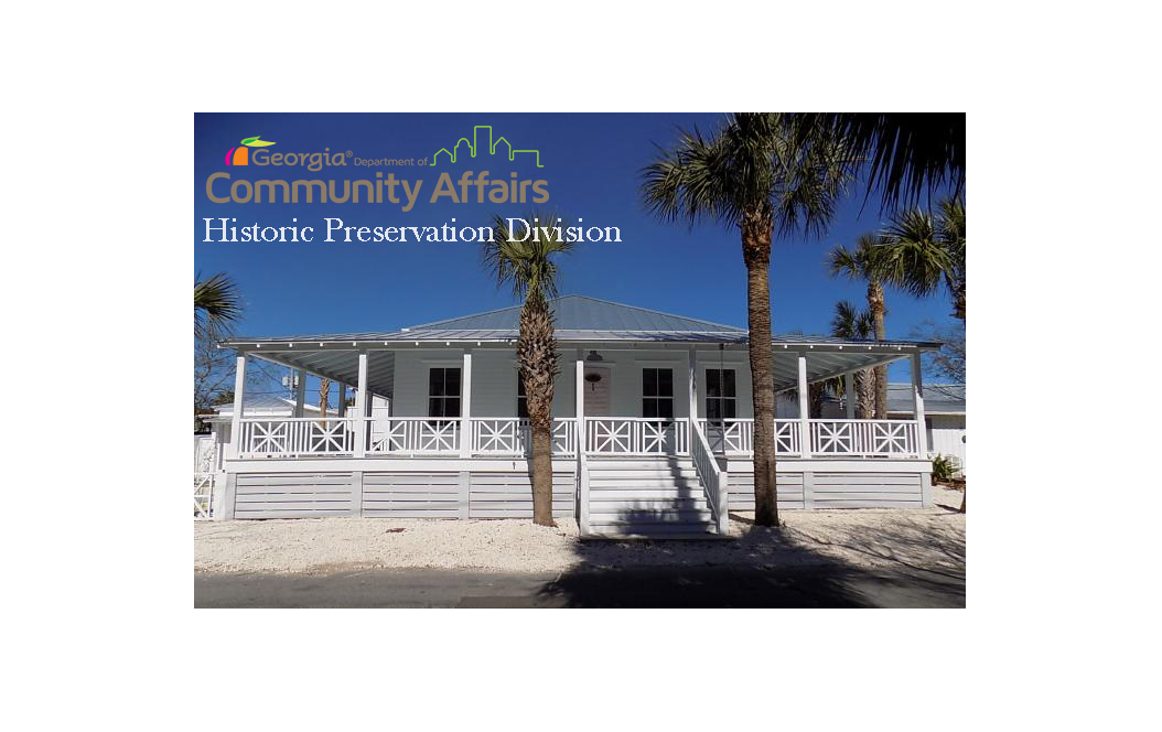ga historic preservation division ga dept of community affairs Curry-Miller-Byrd Cottage tybee