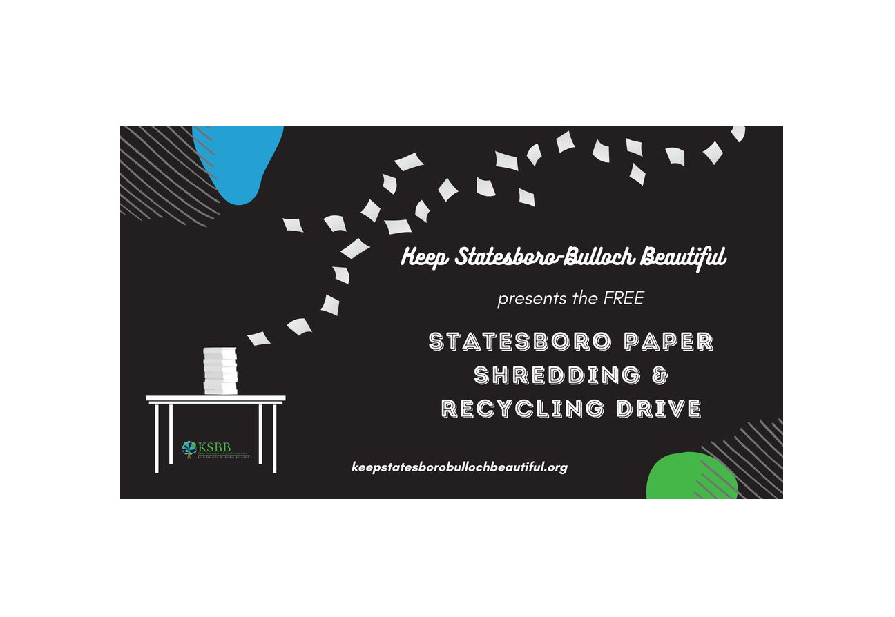 keep statesboro beautiful paper shredding event