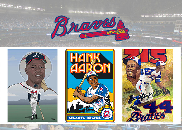 Hank Aaron - April 1974 Poster