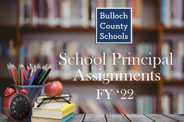 bulloch schools principal assignments fy 22