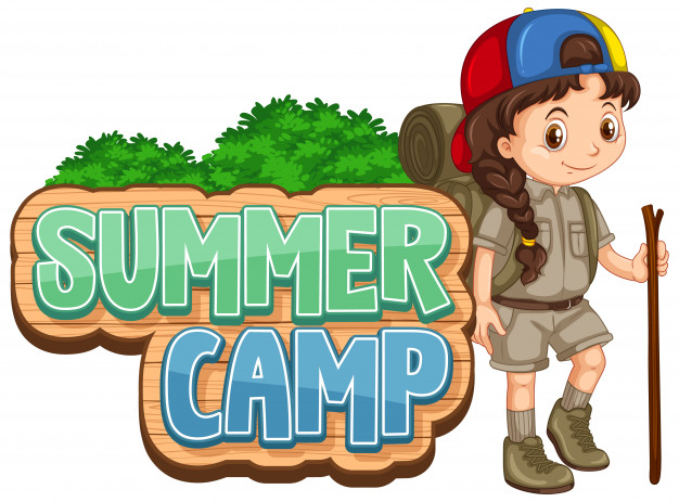 font-design-summer-camp-with-cute-kid-park_1308-43431