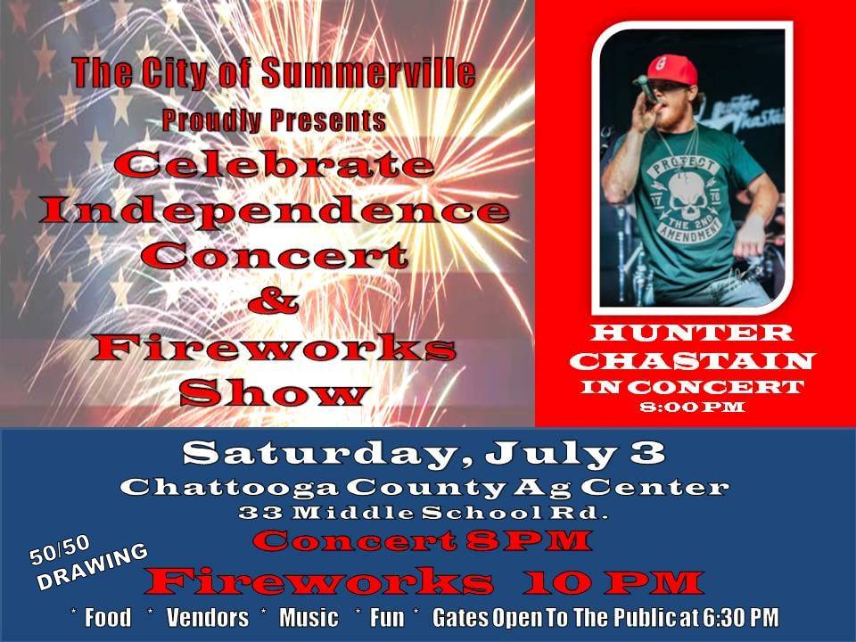 Summerville Set To Host Celebrate Independence Concert & Fireworks Show