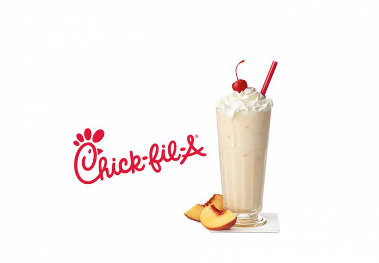 ChickfilA's Refreshingly Sweet Peach Milkshake Returns for a Limited