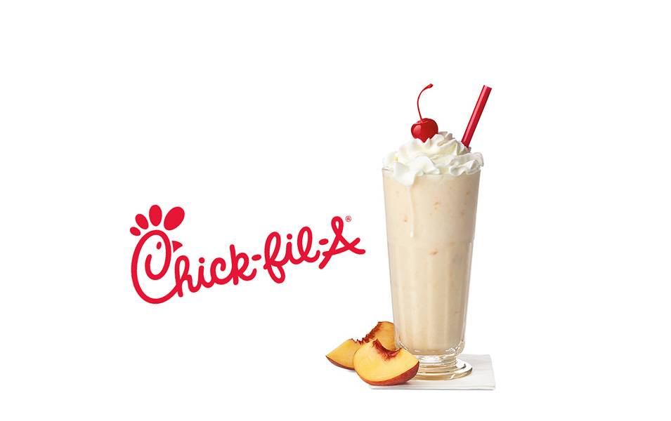 ChickfilA's Refreshingly Sweet Peach Milkshake Returns for a Limited