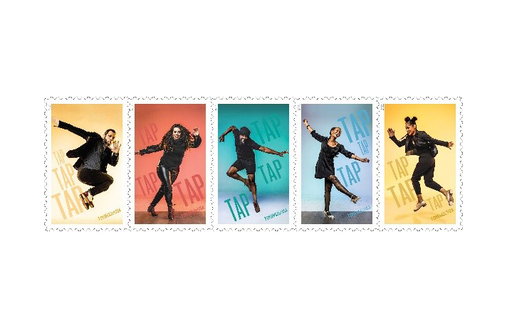 tap-dance stamps usps
