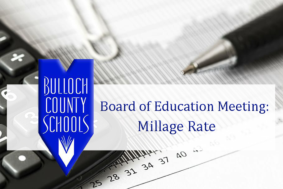 bulloch county board of education millage rate