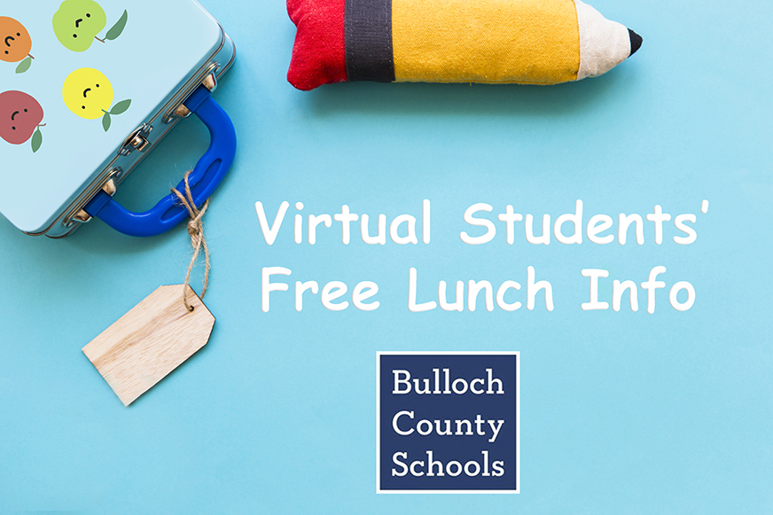 bulloch schools free lunch virtual students