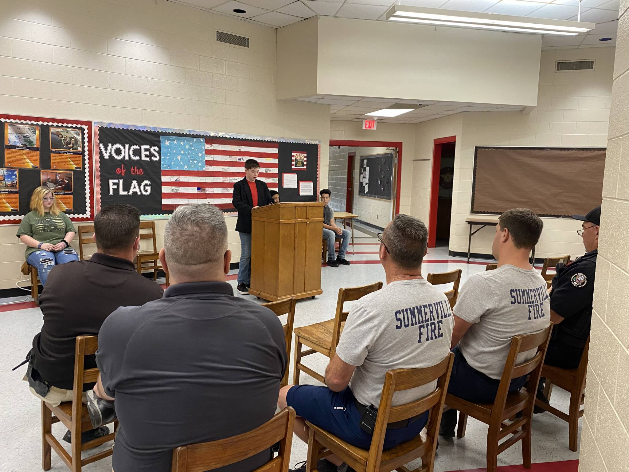 Summerville Middle School 911 Commemoration