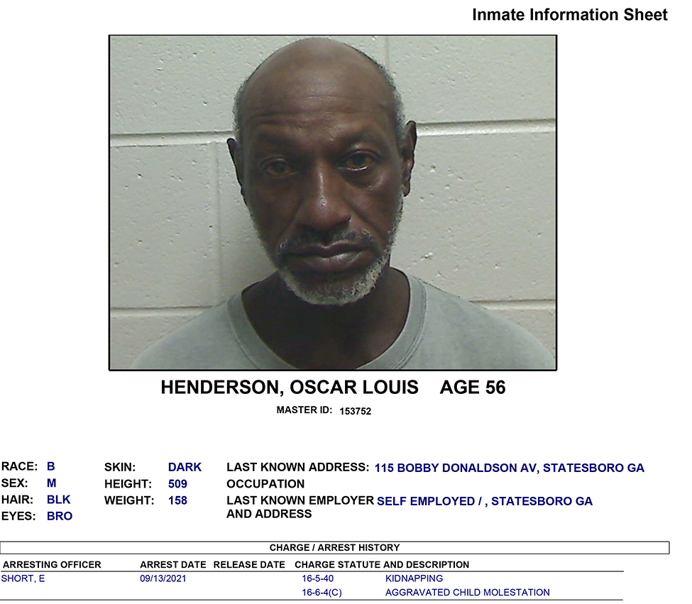 HENDERSON, OSCAR spd charges