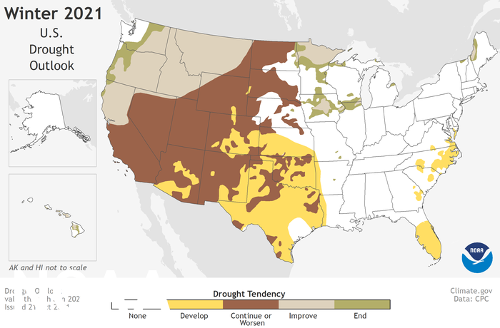 Drought Outlook Map -700_2021-10-21-102121 noaa